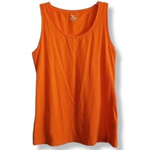 Jones NY New York Sport Tank Top Orange Small